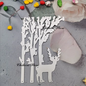 Crăciun elan moare de tăiere Scrapbooking Noi 2020 DIY Scrapbooking album foto Decorative Relief DIY Hârtie Card