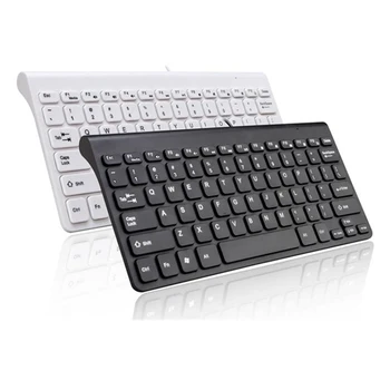 De Vânzare la cald Gaming Tastatura cu Fir de Joc rusă/NE Ultra-Subțire Tastatură cu Fir Pentru PC, Laptop, Mac Desktop Rechizite de Birou Rapid de Transport maritim