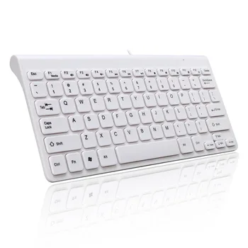 De Vânzare la cald Gaming Tastatura cu Fir de Joc rusă/NE Ultra-Subțire Tastatură cu Fir Pentru PC, Laptop, Mac Desktop Rechizite de Birou Rapid de Transport maritim