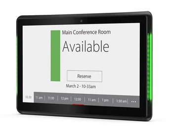13.3 inch open source de conferințe sala de ședință programul de afișare cu LED-uri bar (Android OSD 8.1, RK3288, wifi, ethernet cu PoE)
