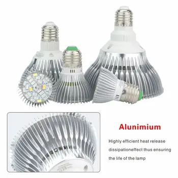E27 LED-uri Cresc Light Bec de 18w 28w 30w 50w 80w LED Phytolamp Spectru Complet Răsad Fito Lampa Pentru Casa de Plante Cresc Cort Fito Lampa