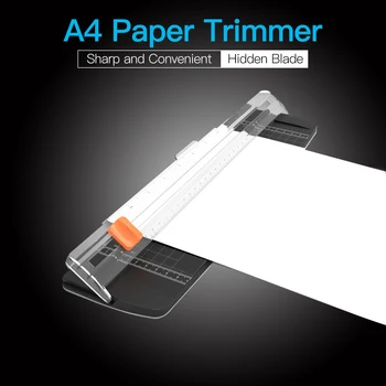 Aibecy Portabil Hârtie Trimmer A4 Hârtie de Dimensiune Cutter Mașină de tăiat 12 Inch Lățime de Tăiere pentru Ambarcațiuni de Hârtie Foto Hârtie Laminată