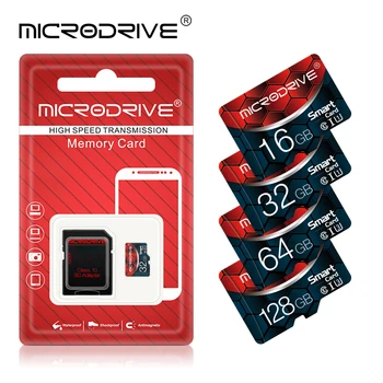 50PCS Cartao De Memoria Microsd Class10 tarjeta micro sd 16GB 32GB 64GB Micro SD Card Flash usb, Card de Memorie TF Card