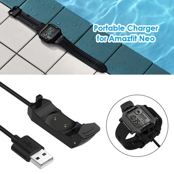 Cablu de Încărcare USB Ceas Inteligent Încărcător Dispozitiv pentru Huami Amazfit Neo Ceas Inteligent de Încărcare fără Fir Cablu