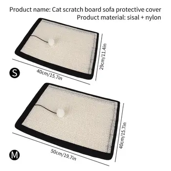 Cat Scratcher Mat Anti-Alunecare Rezistent La Zgarieturi Perete Mat Pisica Zgarieturi Bord Mobilier Acasă De Protecție Consumabile Pentru Animale De Companie