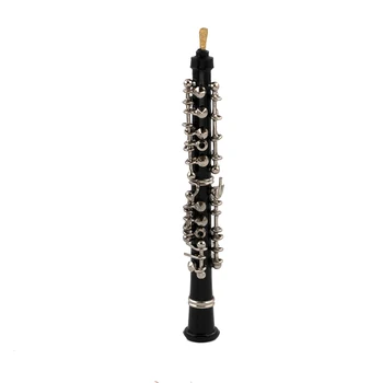 Miniatura Aliaj Oboi Model Mini Instrument Muzical 1/12 Păpuși ob11 1/6 Acțiune Figura Accesorii bjd Acasă Decorare Cadou