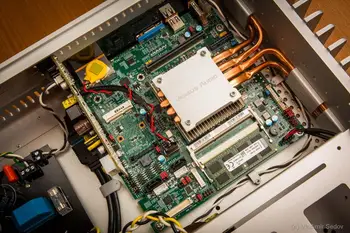 KOOLASON DIY htpc Intel lga 1155 1151 Calculator CPU căldură țeavă de Cupru 6 Componente fără ventilator radiator fara ventilator Caz sistemul de răcire