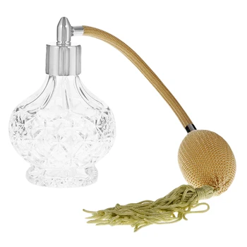 Vintage Cristal de unică folosință din Sticlă Sticla de Parfum Spray Scurt/Lung Atomizor Acasa Art Decor Doamna Cadouri de Nunta 100ml