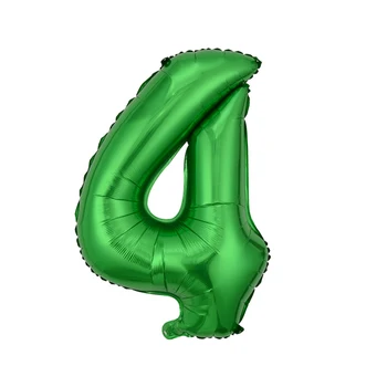 Dinozaur Baloane de Partid Număr Verde Baloane Folie Jungle Safari Dino Petrecere Tematica Balons 1st Birthday Party, Decoratiuni Copii