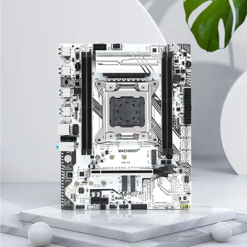 MAȘINIST X99 placa de baza LGA 2011-3 set kit cu procesor Intel xeon E5 E5 4620 V3 procesor 32G(4*8) DDR4 2666 MHZ RAM M. 2 NVME X99-K9