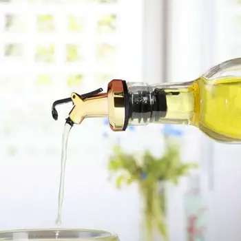1buc Vin Pourer Ulei de Măsline Pulverizator Distribuitor de Lichior Sticla de Vin Flip Top Dop de Sticla Capace Bar Accesorii Tacamuri
