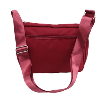 Moda new sosire femei shouder sac crossbag pentru femei 2019 rosu/negru crossbody sac de nailon