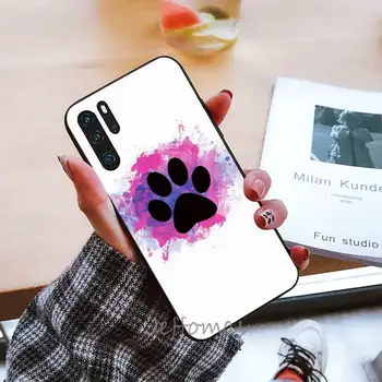 Cald mai buni prieteni labă de Câine Cazul în care Telefonul Pentru Huawei P9 P10 P20 P30 Pro Lite inteligent Mate 10 Lite 20 Y5 Y6 Y7 2018 2019