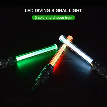 Subacvatice Indicatorul luminos de Siguranță Semnal de Lumină de Înaltă Calitate LED-uri Luminoase Stick Scuba Scufundare de Noapte Marker Lanterna LED-uri de Scufundări Ligh