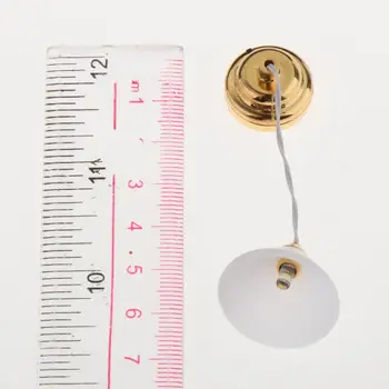 Casă de Păpuși în miniatură Lampă de Plafon Mini LED pentru Papusi Casa Mobilier Funcțional Scara 1/12