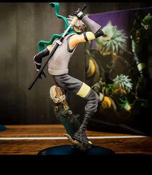 20cm Narutoed Shippuden Anbu Ninja Întuneric Hatake Kakashi PVC Acțiune Figura GEM Figurina Statuie de Colectie Model de Jucărie