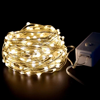 Lumini Decorative 10m 20m 50m 2835SMD Ultra Luminos LED String Lumina 220V în aer liber Ghirlanda pentru Chrismtas,Nunta ,Grădină elemente d