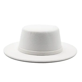 Bărbați Pălării Culori Amestecate Jazz Pălării De Cowboy Hat Pentru Femei De Iarna Capac De Cald Alb Negru Pălărie Melon En-Gros 2020