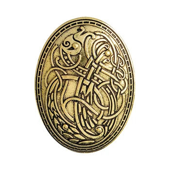 Viking Medieval Broșe Pin Mantie Șal Eșarfă Pin Nordic Bijuterii