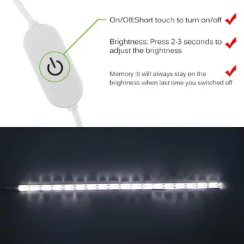 2019 Mașină de Cusut LED Strip Lumina Kit DC 5V Flexibil USB de Cusut Industriale Ușoare Mașină de Lucru LED