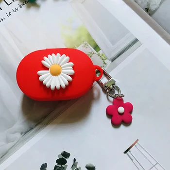 Nou pentru Xiaomi Redmi MI AirDots Caz de moda de flori cu breloc din Silicon Capac Cască 2020 NOU pentru AirDots Căști Acoperi