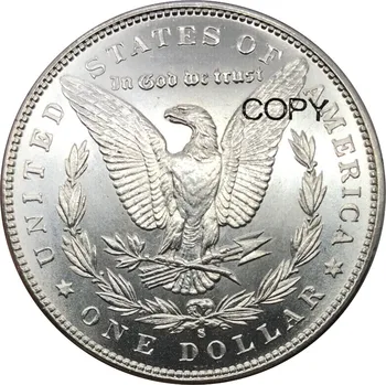 Statele Unite Ale Americii 1897 S De Cupru Si Nichel Argint Placat Cu Morgan Un Dolar Copia Monede