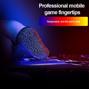 Jocuri Deget Mănuși Sweatproof Mâneci Ecran Mobil Controler De Joc Jocuri De Asistență Accesorii De Înaltă Sensibilitate Mare Elasticitate