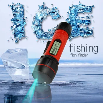 Wireless Sonar Fish Finder Portabil Echo Sounder 100M Adâncime Digital Impermeabil se Ocupe de Pescuit de Gheață Finder Lac de Pește de Mare Detector