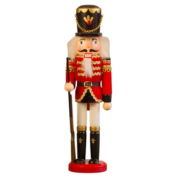 Regele spargatorul de Nuci de Colectie din Lemn Soldat Marionetă Cabinet Vin Ornamente Decor Festiv de Crăciun Decor de Vacanță MAZI888