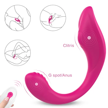 Ușor de purtat Chilotei Vibrator Pentru Femei Vibrator punctul G, Clitorisul Stimulator fără Fir Control de la Distanță Vibrator Adult Jucarii Sexuale pentru Cupluri