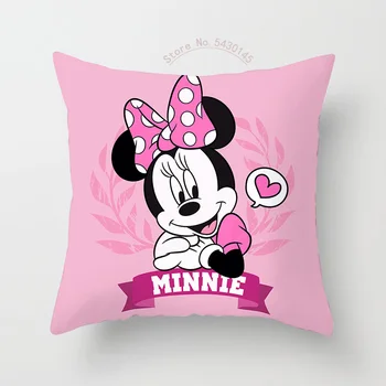Disney față de Pernă față de Pernă Mickey Minnie Mouse Pernă de Crăciun, Ziua de nastere Băiat Fată Cadou 40X40 45X45CM