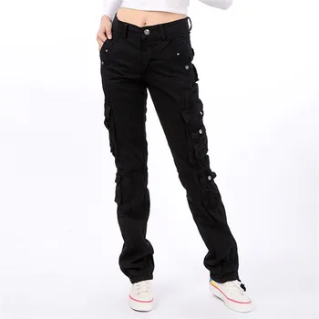 Moda Pentru Femei Pantaloni Casual Harem Militare Tactice Pantaloni Cu Mai Multe Buzunare Joggeri Streetwear Plus Dimensiune