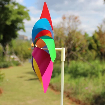 Gradina Curte De Partid Camping Moară De Vânt Wind Spinner Ornament Decor Copii Jucărie Nouă