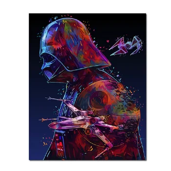 Star Wars Postere De Film Star Wars, Darth Vader, Yoda Panza Printuri Pictura Arta De Perete Decor Acasă Imagine Living Cuadros