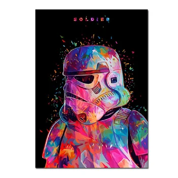 Star Wars Postere De Film Star Wars, Darth Vader, Yoda Panza Printuri Pictura Arta De Perete Decor Acasă Imagine Living Cuadros
