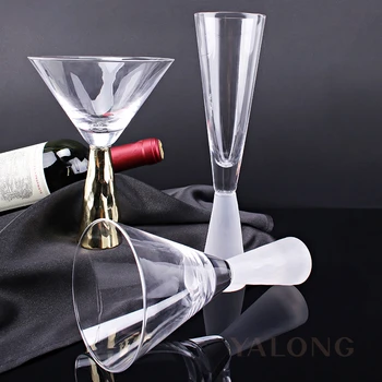 NE Artland Lumină de Lux de Nunta de Cristal Sampanie Coupe Fluiere Mai bun Vin Roșu Pahar Cocktail Bar Cupa Diamant Creative Cupă