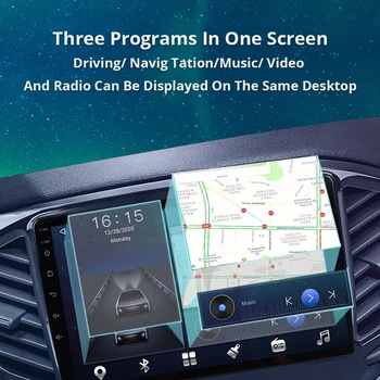2DIN Android10.0 Radio Auto Pentru Toyota Fortuner HILUX Revo Vigo 2008-Navigare GPS Receptor Stereo Auto Radio Auto Video IGO