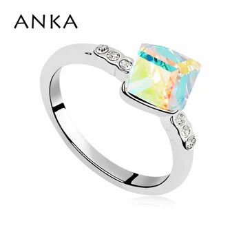 ANKA Noua Moda de Top Seturi de Mireasa Trendy Bijuterii Fine Curiozitate Inel Cristale din Austria #97890
