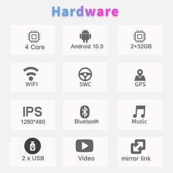 COIKA Android 10 Sistem de Auto Capul Unitate GPS Pentru Audi Q5 2009-2016 Google BT WIFI Player Multimedia 2+32G IPS Ecran Tactil Carplay