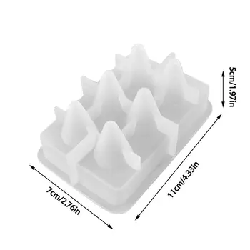 DIY Meșteșug Mucegai Silicon Conic Raft Silicon Mucegai Piramidă Și Con Prisma Rășină Epoxidică Mucegai Pentru Bijuterii de Luare de Săpun cele mai Noi