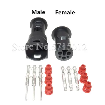 3 Gaura de sex Feminin de sex Masculin Impermeabil Auto Plug 1,5 mm Auto Sigilate Conector Pentru Motoare Auto