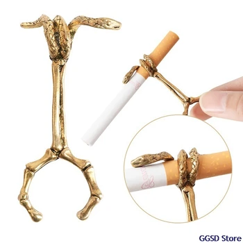 Tabachera Inel Rack pentru Nefumători Accesorii Metalice mai Ușoare de Rulare Tava Deget Inel Clip pentru Femei, Bărbați Cadouri țigaret