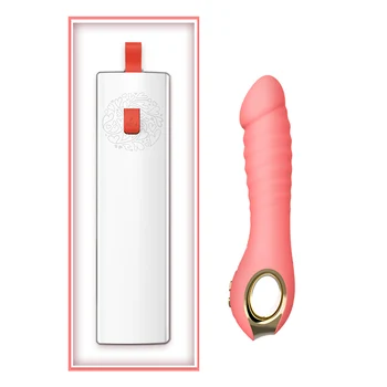 Leten Încălzire Puls Electromagnetic impingandu-Stick Puternic Minunat Glont Vibrator punctul G Penis artificial Vibratoare Jucarii Sexuale pentru Femei