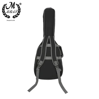 M MBAT 38 Inch Negru Chitara Sac de Instrument cu Coarde Accesorii Acustic Folk Clasic Adauga bumbac Concert de Chitară Caz de Instrumente Muzicale