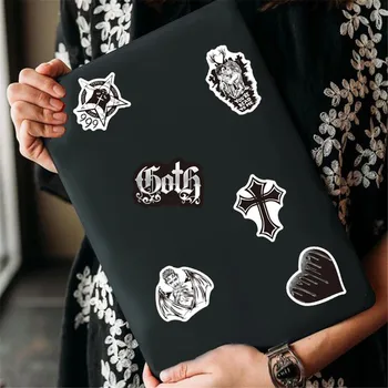 50pcs Goth, Gotic Autocolante Pentru Papetarie Caiete Adesivi Scrapbooking Material Vrăjitoare Schelet Autocolant de Epocă Craft Supplies