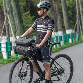 ROCKBROS Biciclete Sac de Mare Capacitate Impermeabil Fata Tub Sac de Ciclism MTB Ghidon Sac de Cadru Frontal Portbagaj Coș Accesorii pentru Biciclete