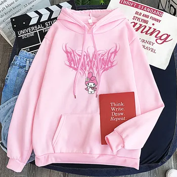 Bună roz pentru femei Hoodies om Jachete Cusatura Pulover supradimensionat Harajuku cu Gluga Liber ulzzang tendință Cuplu tricou top