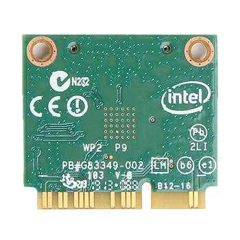 Dual band Intel Wireless-N 7260 7260HMW UN 2,4/5Ghz mini Pci-e 300Mbps Wireless Wifi + Bluetooth 4.0 Notebook placa de retea WiFi