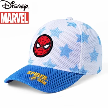 2021 Nou Disney pentru Copii Șapcă de Baseball Desene animate Iron Man Subțire Parasolar Casual Pălărie Captain America Plasă de Vară Respirabil Pălărie