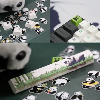 Varmilo Panda Tastatură Mecanică cu Fir VA87M MIYA PRO VA108M 68 87 108 chei Joc Iluminare din spate Alb Cires Comutator Mousepad Cadou